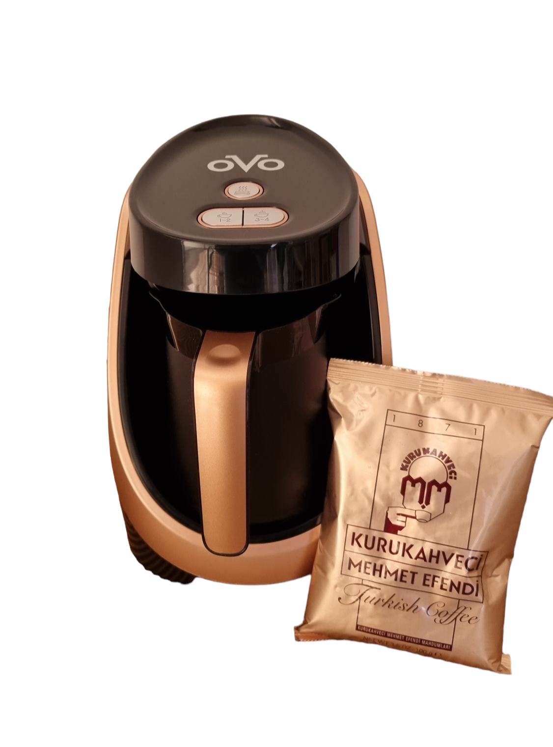 Cafetera Turca OVO Cf-020 (con regalo de 100 gr café turco